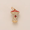 Pendant Necklace Copper Geometric 18K Gold Plated