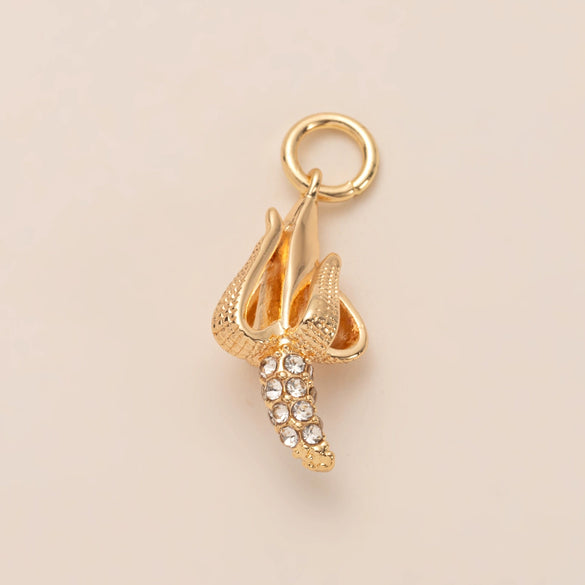 Pendant Necklace Copper Geometric 18K Gold Plated