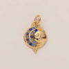Pendant Necklace Copper Geometric Shape Vacuum Plated 18K Gold Color