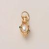 Pendant Necklace Copper Geometric Shape Vacuum Plated 18K Gold Color