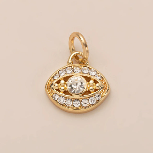 Pendant Necklace Copper Geometric Shape Vacuum Plated 18K Gold Color