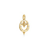 Pendant Necklace Copper Geometric Shape Vacuum Plated 18K Gold Color