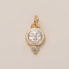 Pendant Necklace Copper Geometric Shape Vacuum Plated 18K Gold Color