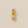 Pendant Necklace Copper Glass Zircon Fivepointed Star Round Electroplating