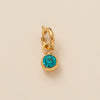 Pendant Necklace Copper Glass Zircon Fivepointed Star Round Electroplating