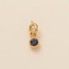 Pendant Necklace Copper Glass Zircon Fivepointed Star Round Electroplating