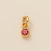 Pendant Necklace Copper Glass Zircon Fivepointed Star Round Electroplating
