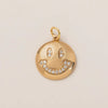 Pendant Necklace Copper Mixed Gemstone Inlay Geometric Shape Minimalist Style Vacuum Plating Real Gold