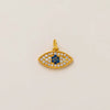Pendant Necklace Copper Mixed Gemstone Inlay Geometric Shape Minimalist Style Vacuum Plating Real Gold