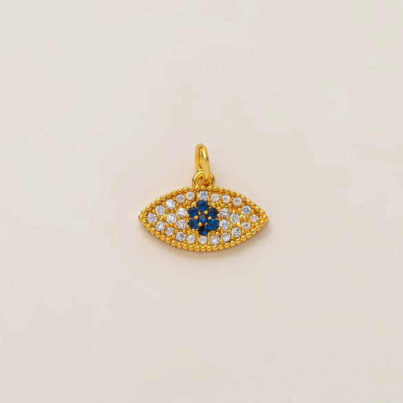 Pendant Necklace Copper Mixed Gemstone Inlay Geometric Shape Minimalist Style Vacuum Plating Real Gold