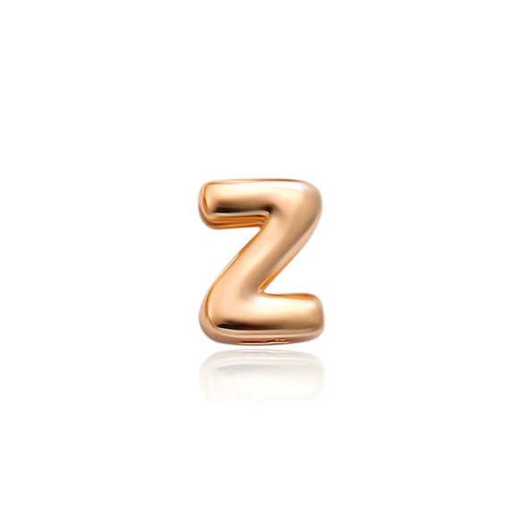 Pendant Necklace Copper Personality Electroplating Letters Numbers Text