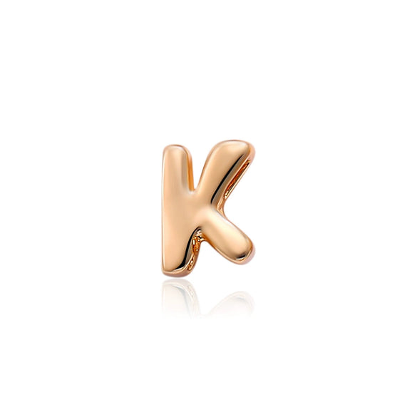 Pendant Necklace Copper Personality Electroplating Letters Numbers Text