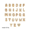 Pendant Necklace Copper Personality Electroplating Letters Numbers Text