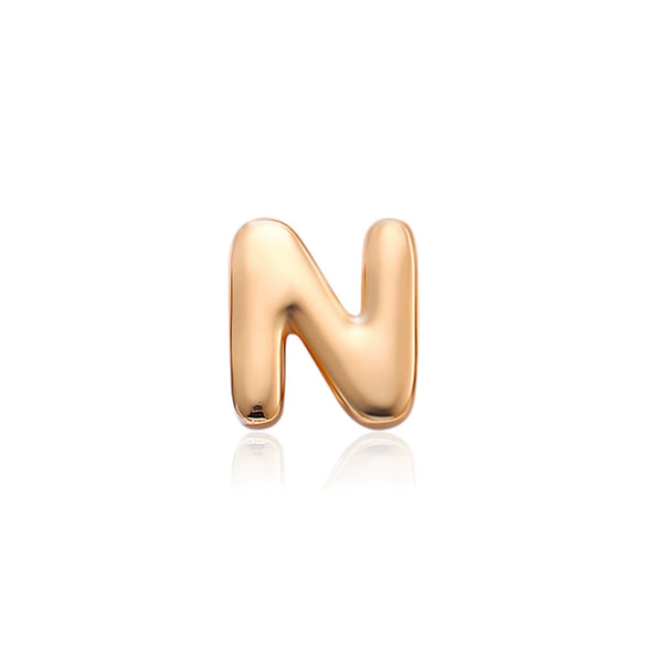 Pendant Necklace Copper Personality Electroplating Letters Numbers Text