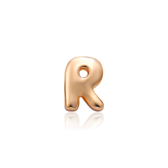 Pendant Necklace Copper Personality Electroplating Letters Numbers Text