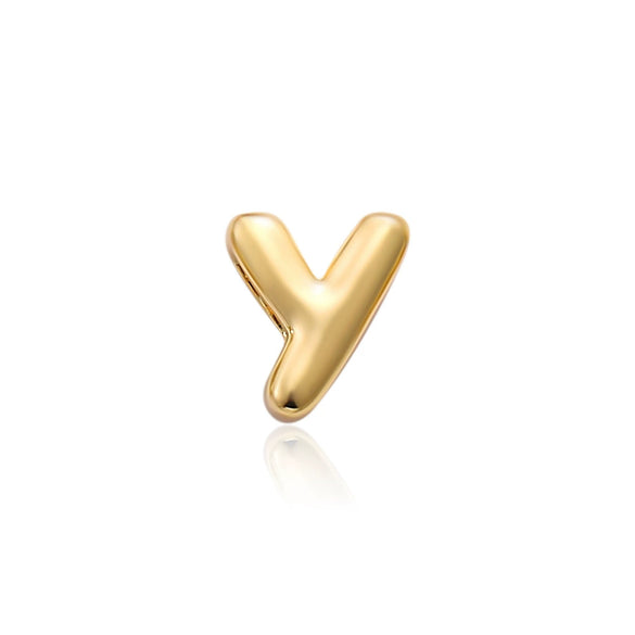 Pendant Necklace Copper Personality Electroplating Letters Numbers Text
