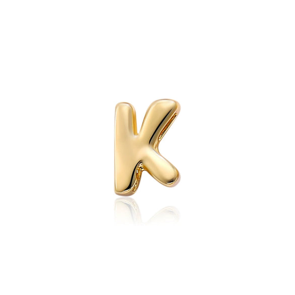 Pendant Necklace Copper Personality Electroplating Letters Numbers Text