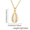 Pendant Necklace Copper Plated Real Gold Microinlaid Zircon Egg Geometric Light Luxury