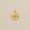 Pendant Necklace Copper Sun Moon Stars Bagua Mushroom Cross Planet Eye Electroplating