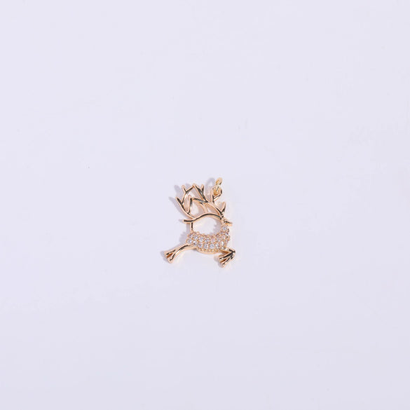 Pendant Necklace Diy Accessories Copper Gold Plated Geometric Zircon Eye Constellation Tarot Pendant