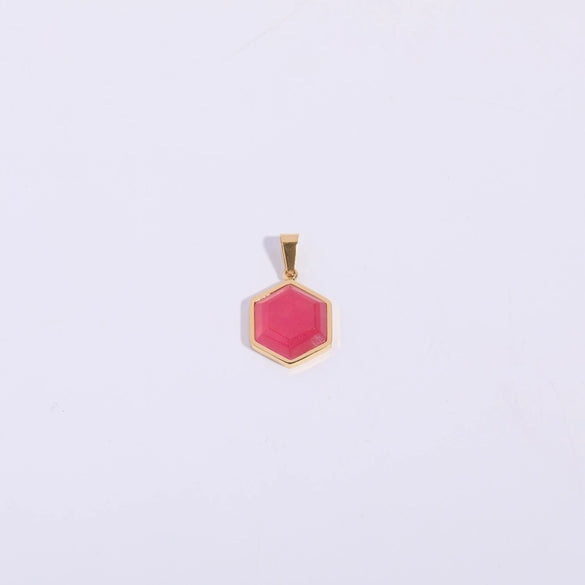 Pendant Necklace Diy Accessories Copper Gold Plated Geometric Zircon Eye Constellation Tarot Pendant