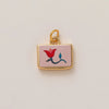 Pendant Necklace Diy Accessories For Female Copper Material Dragon Pattern Electroplated Fashion Style