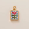 Pendant Necklace Diy Accessories For Female Copper Material Dragon Pattern Electroplated Fashion Style