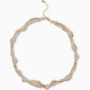 Pendant Necklace Fabric Seiko Regular Chain Ins Style