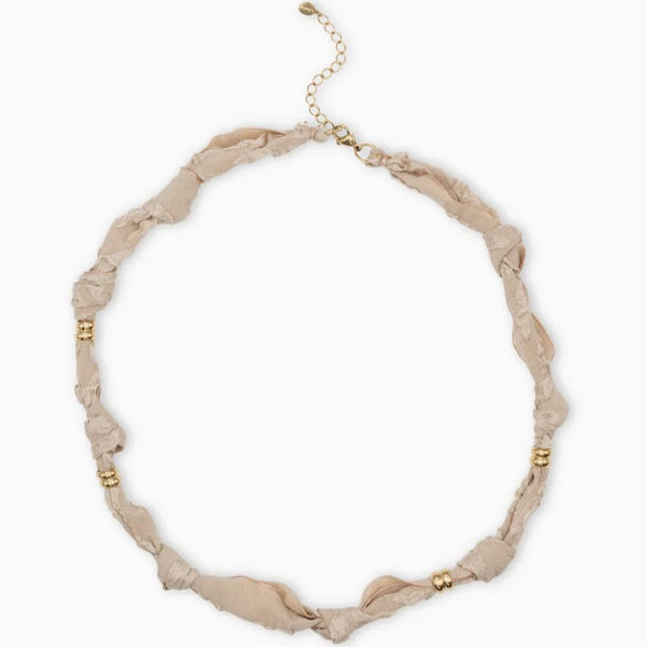 Pendant Necklace Fabric Seiko Regular Chain Ins Style