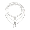 Pendant Necklace Geometric Pattern Alloy Copperclad Iron Iron Copper Snake Bone Chain Electroplating