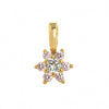Pendant Necklace Glass Zircon Copper Electroplating Hexagonal Round Shape Birthstone December