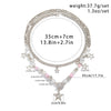 Pendant Necklace Hip Hop Star Shape Geometric Imitation Pearl Metal Zinc Alloy Iron Electroplating Ball Chain