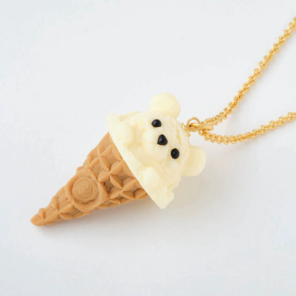 Pendant Necklace Jewelry Copper Bow Fairy Fruit Food Style Electroplated