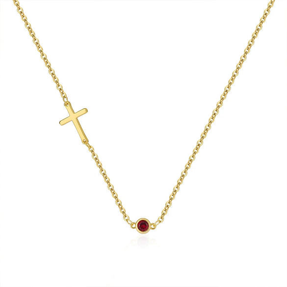 Pendant Necklace Jewelry Copper Plated With Real Gold Geometric Style Electroplating