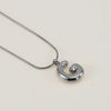 Pendant Necklace Jewelry Gold Plated 316L Stainless Steel With English Letters Pattern