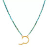 Pendant Necklace Stainless Steel Animal Zodiac Pattern Knotted Rope Chain With Vacuum Electroplating