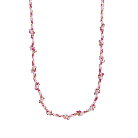 Pendant Necklace Stainless Steel Animal Zodiac Pattern Knotted Rope Chain With Vacuum Electroplating