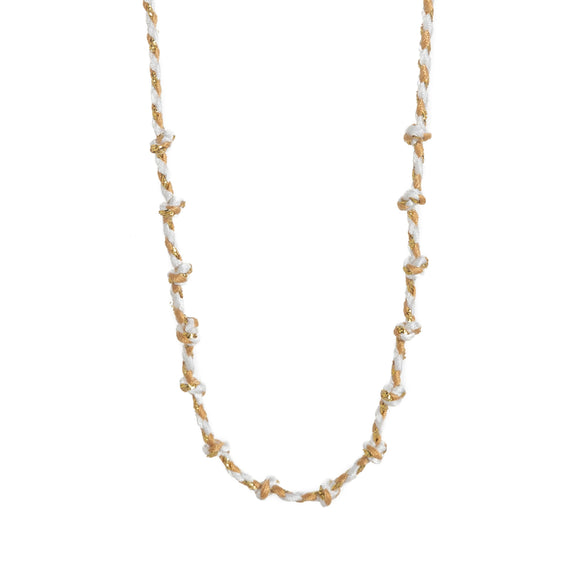 Pendant Necklace Stainless Steel Animal Zodiac Pattern Knotted Rope Chain With Vacuum Electroplating