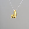 Pendant Necklace Stainless Steel Copper Electroplating Letter Shape Personality Unisex