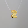 Pendant Necklace Stainless Steel Copper Electroplating Letter Shape Personality Unisex