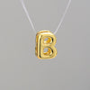Pendant Necklace Stainless Steel Copper Electroplating Letter Shape Personality Unisex