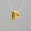 Pendant Necklace Stainless Steel Copper Electroplating Letter Shape Personality Unisex