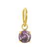 Pendant Necklace Stainless Steel Crystal Geometric Electroplating