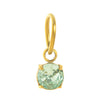 Pendant Necklace Stainless Steel Crystal Geometric Electroplating
