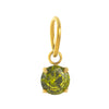 Pendant Necklace Stainless Steel Crystal Geometric Electroplating