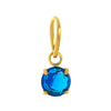 Pendant Necklace Stainless Steel Crystal Geometric Electroplating
