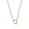 Pendant Necklace Stainless Steel Heart Shape Furnace Vacuum Plating 18K Gold Color