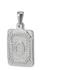 Pendant Necklace Stainless Steel 18K Electroplated Letter Design
