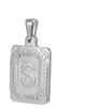 Pendant Necklace Stainless Steel 18K Electroplated Letter Design
