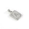 Pendant Necklace Stainless Steel 18K Electroplated Letter Design